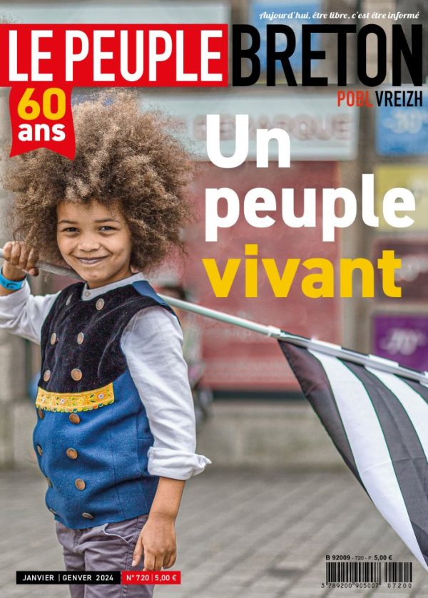 Une du peuple breton pour ses 60 ans qui a provoqué des réactions racistes en Bretagne